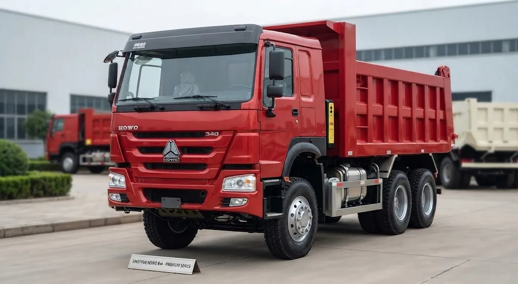 6x4 Tipper Truck