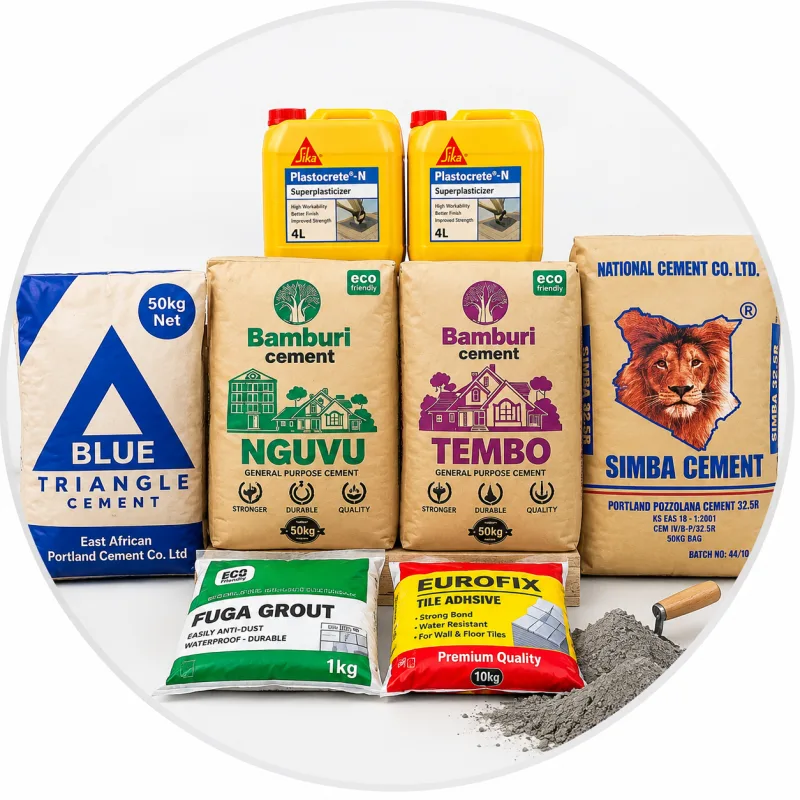 Cement, Concrete & Mortars