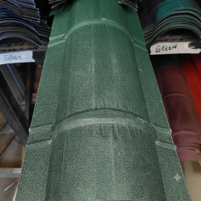 Ruiru Mabati Box Ridge Caps G30.Matte Finished Jungle Green