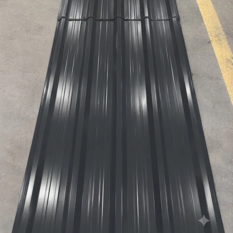 Ruiru Mabati Box Profile Gauge 30 Glossy Finish Charcoal Grey