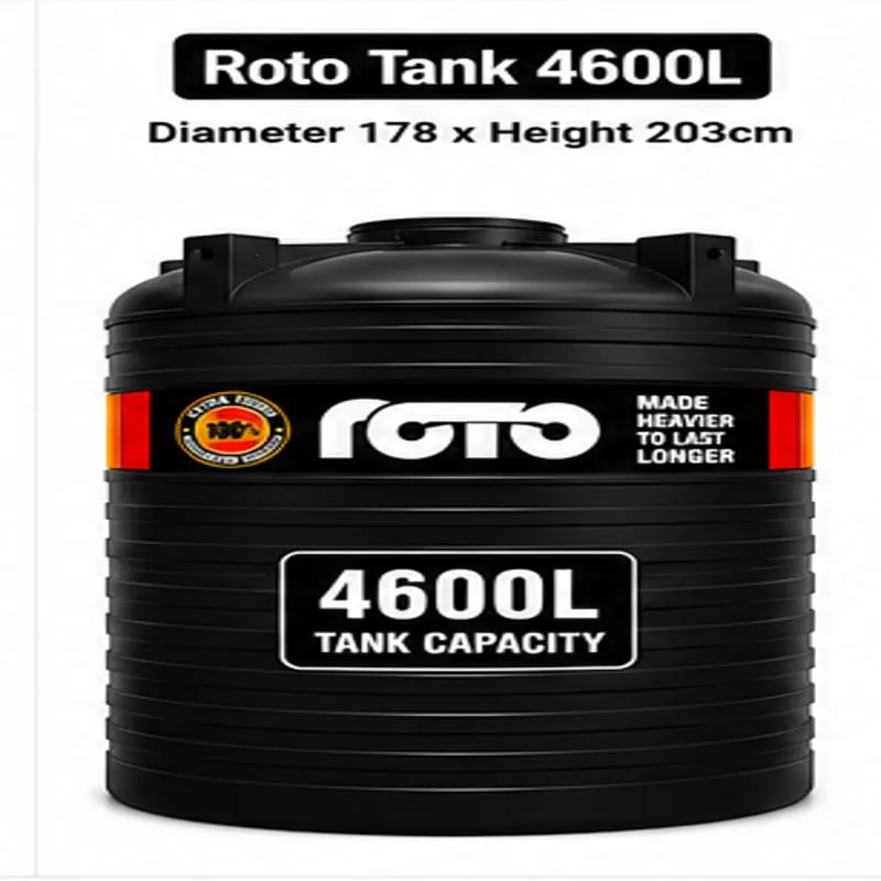 Roto Tank 4600 ltr - (Diameter 195 x Height 180)cm