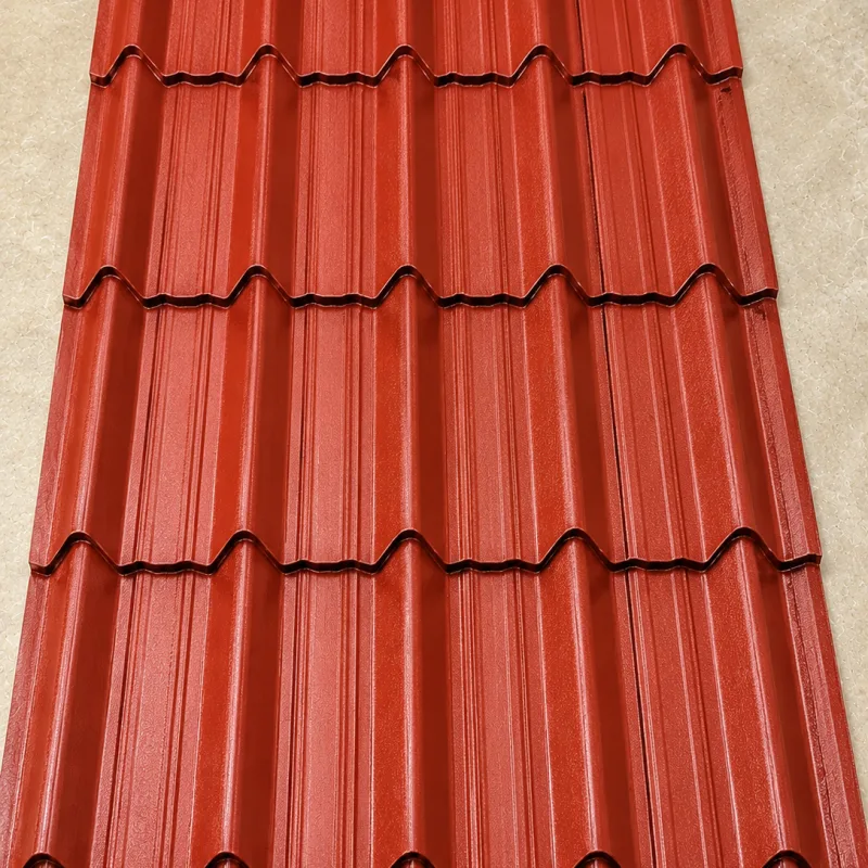 Ruiru Mabati Classic Brick Tile Gauge 28 Matte Finish Brick Red