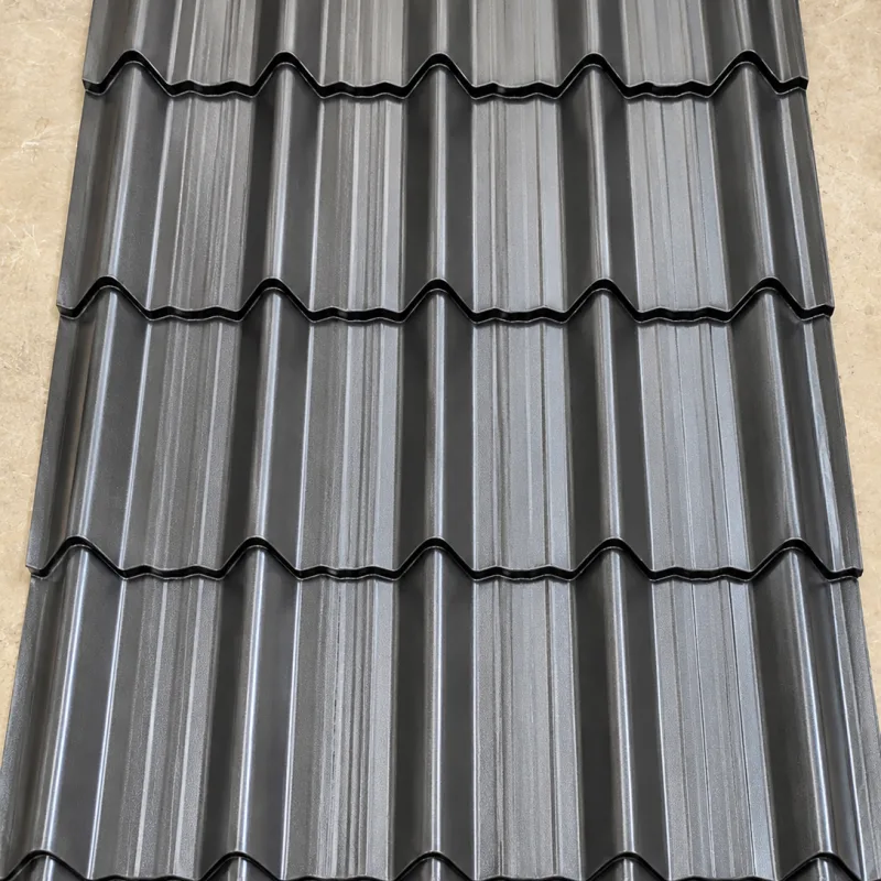 Ruiru Mabati Classic Brick Tile Gauge 30 Matte Finish Charcoal Grey