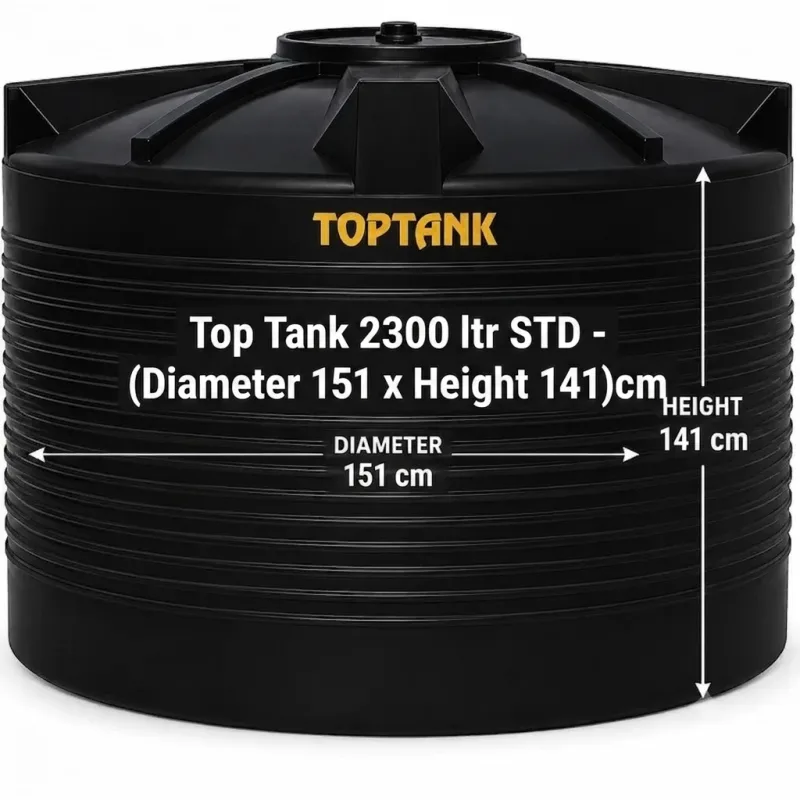 Top Tank 2300 ltr STD - (Diameter 151 x Height 141)cm