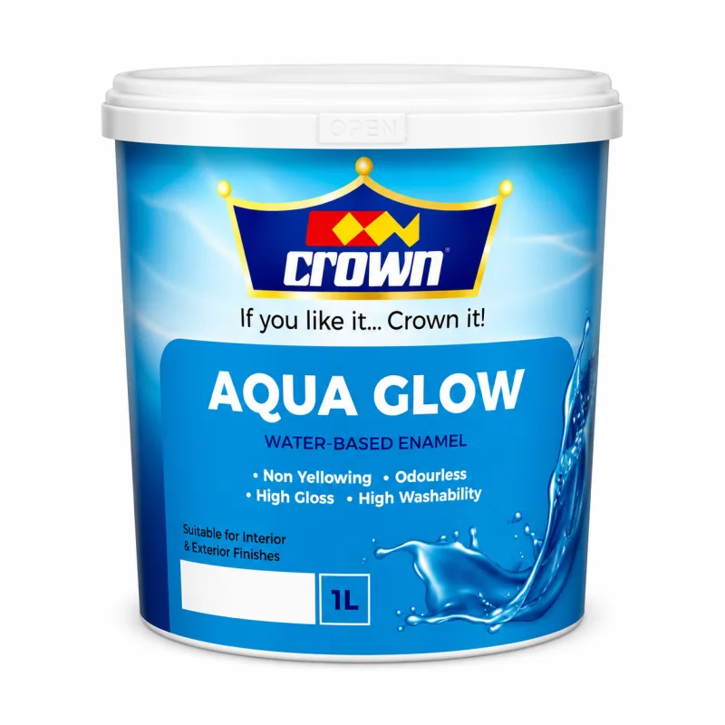 Crown Aqua Glow Other Shades 1 Ltr