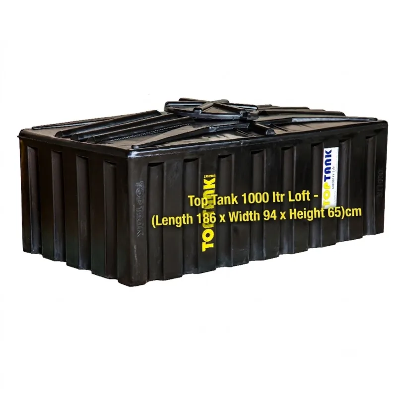 Top Tank 1000 ltr Loft - (Length 186 x Width 94 x Height 65)cm
