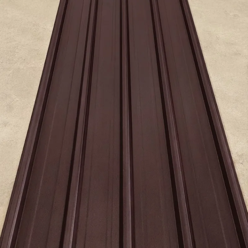 Ruiru Mabati Box Profile Gauge 30 Matte Finish Chocolate Brown