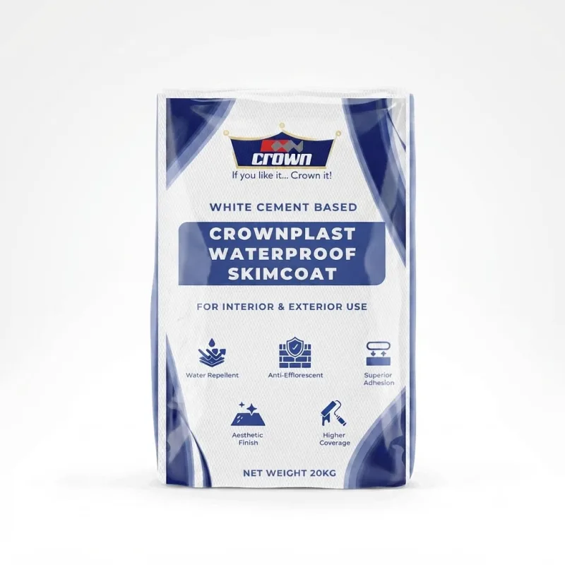 Crownplast Waterproof Skimcoat 20 Kgs