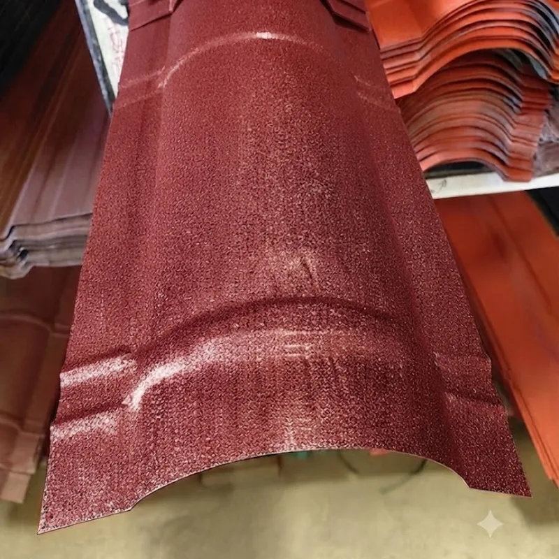 Ruiru Mabati Box Ridge Caps G28.Matte Finished Red Maroon