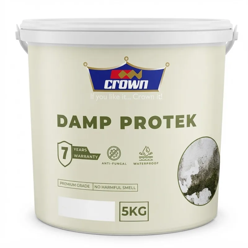 Crown Damp Protek White 5 Kgs