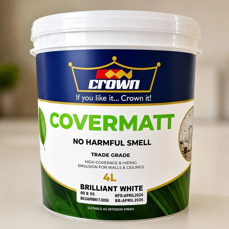 Covermatt Brilliant White 4 litres