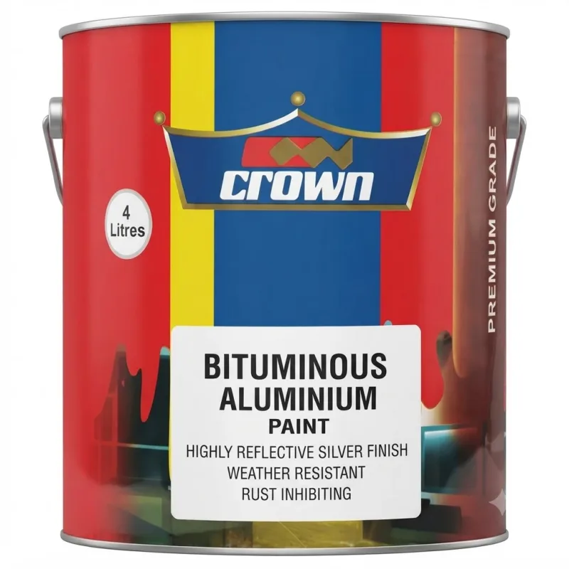 Bituminous Aluminium Paint 4 Ltrs
