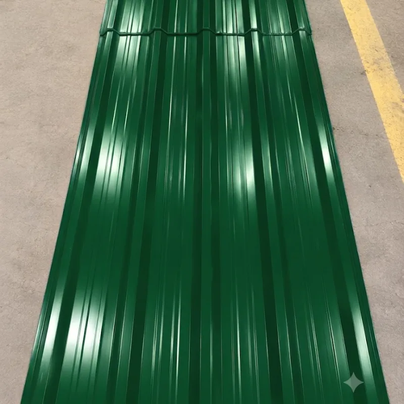 Ruiru Mabati Box Profile Gauge 28 Glossy Finish Jungle Green