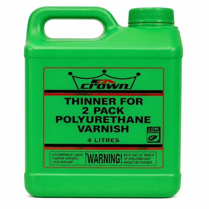 Thinner for Two Pack Polyurethane Varnish
