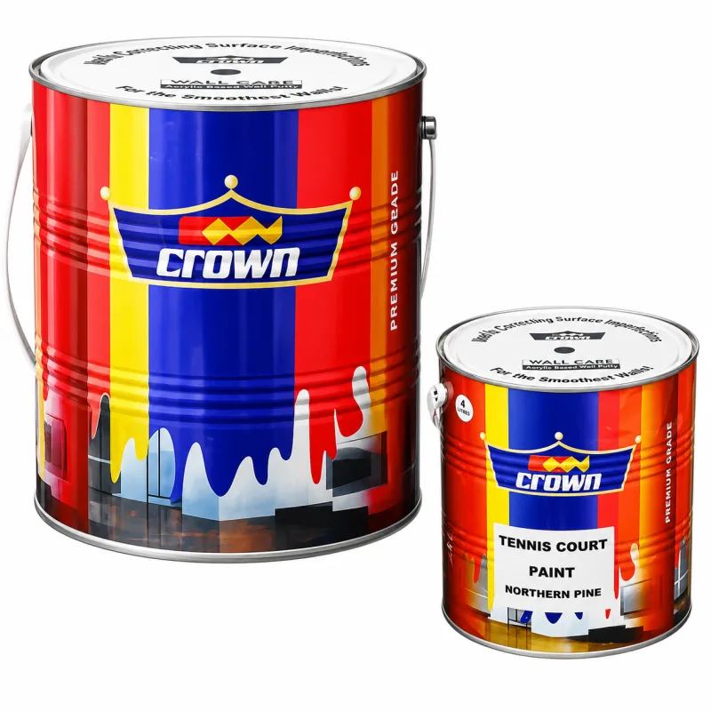 Crown Acrylic Tennis Court Paint 4 Ltrs