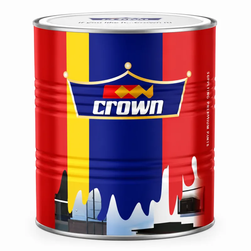 Crown Eggshell Finish (Semi Gloss) – Brilliant White, Soft White & Cream 1 Ltr