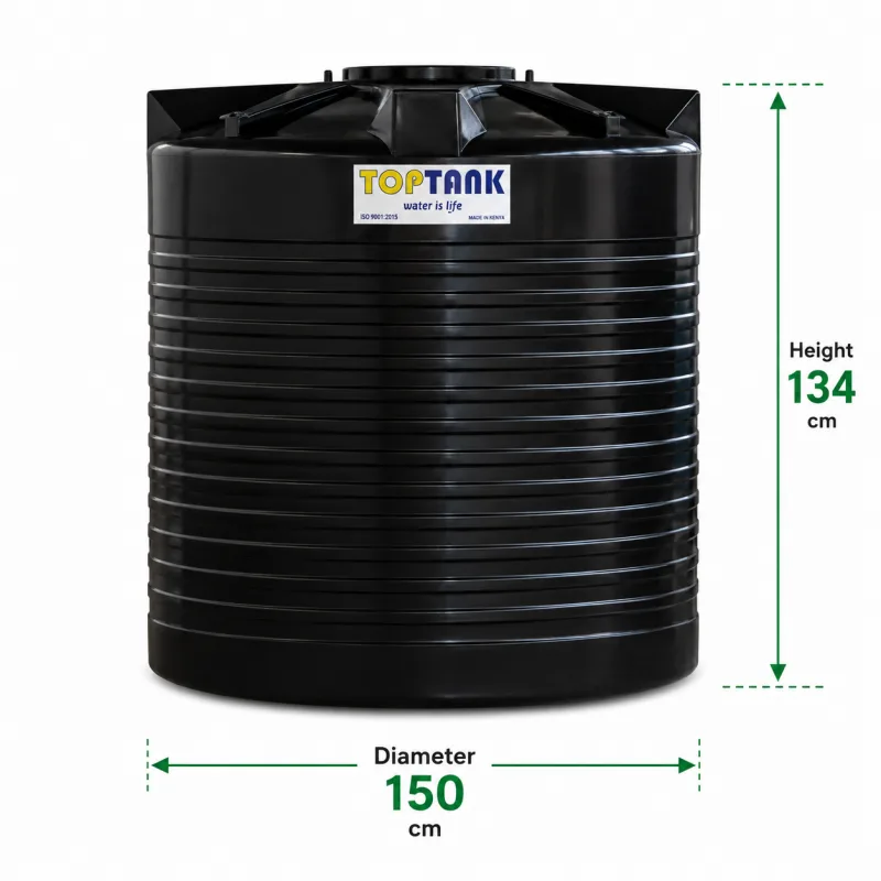 Top Tank 2000ltr STD - (Diameter 150 x Height 134)cm