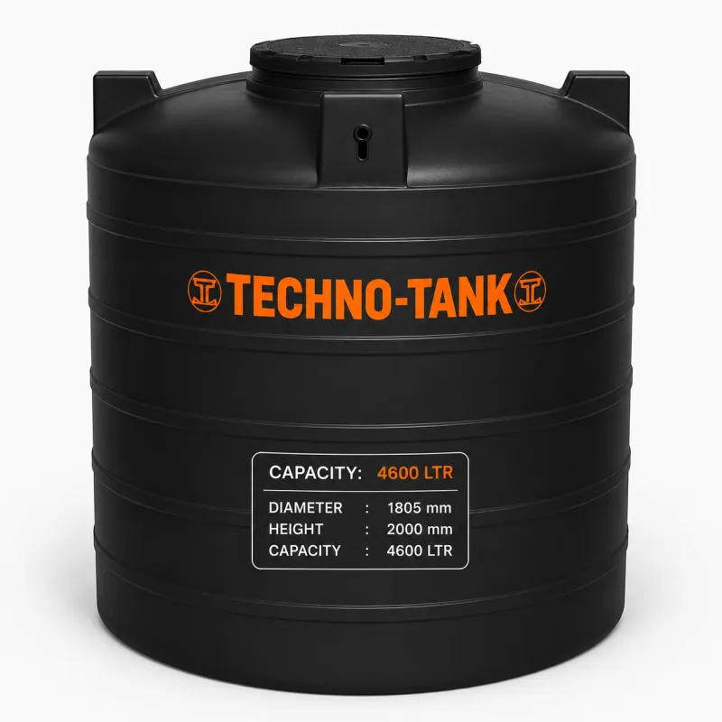 Techno Tank 4600 ltr - (Diameter 1805x Height 2000)mm