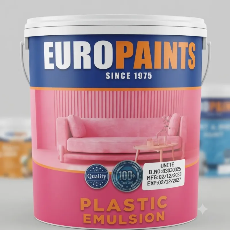 EURO PLASTIC EMULSION-LIGHT SHADE - 20L