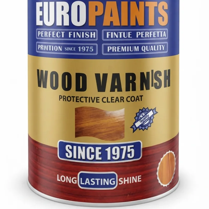 EUROPAINTS PREMIUM WOOD VARNISH - 1L