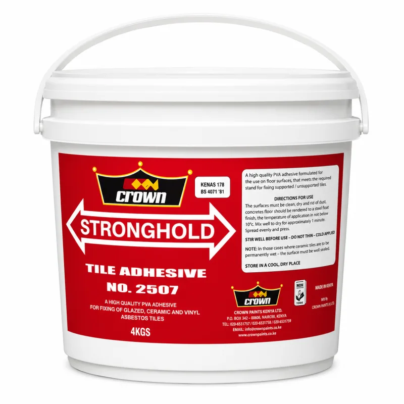2507 Stronghold Tile Adhesive 4 Kg